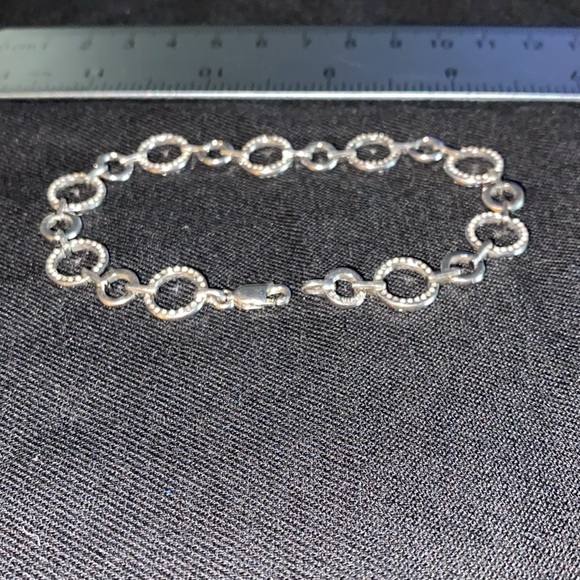 925 Silver GTR ©️ 7 Bracelet - Beautiful!! - Picture 2 of 6